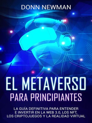 cover image of El metaverso para principiantes
